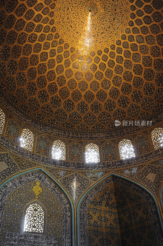 Sheikh Lotfollah清真寺，伊斯法罕，伊朗